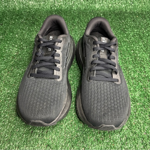 Brooks Glycerin GTS 21 Womens Size 7 B Black Athletic Running Shoes Sneakers - Picture 2 of 12